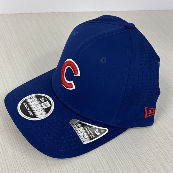 Chicago Cubs New Era 9Seventy Perform Stretch-Snap Snapback Cap Hat OSFM NEW - Picture 3 of 6